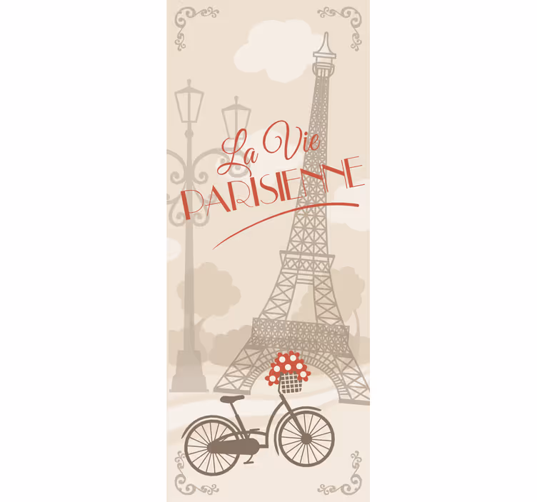 Zavjese za kuhinju pariz u vašem domu - TenStickers