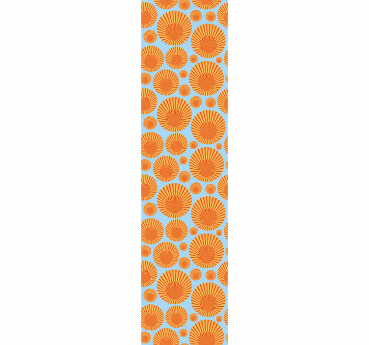 Zavjese za kuhinju 70-ih sunshine hladnjak - TenStickers