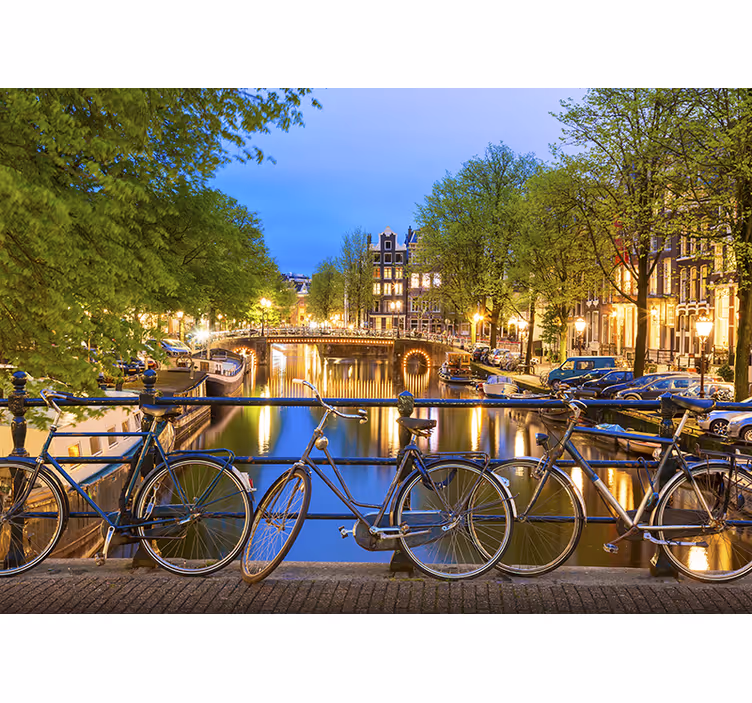 Zavjese za spavaću sobu amsterdam - TenStickers