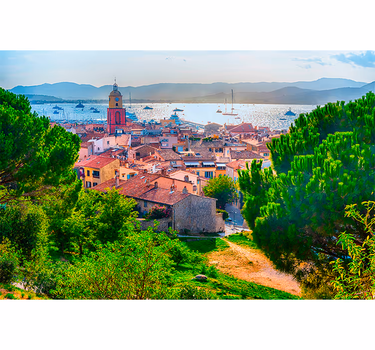 Zavjese za dnevni boravak "saint-tropez" - TenStickers