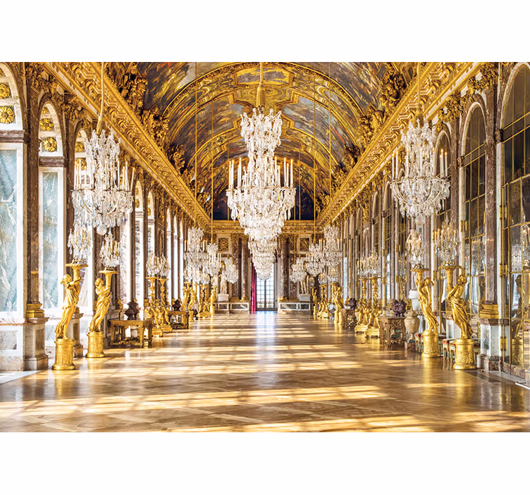 Zavjese za dnevni boravak dvorca "versailles" - TenStickers