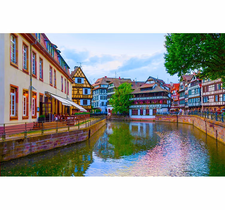 Zavjese za dnevni boravak iz regije alsace - TenStickers