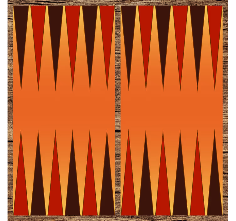 Zavjese za dječju sobu s vinilnom podlogom za backgammon - TenStickers