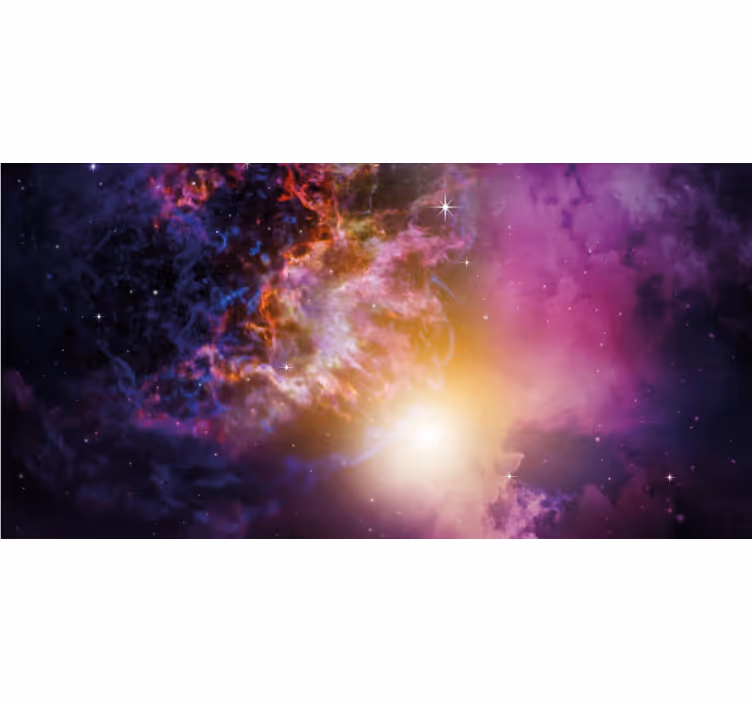 Rolo zavjese štreber nebulosa - TenStickers