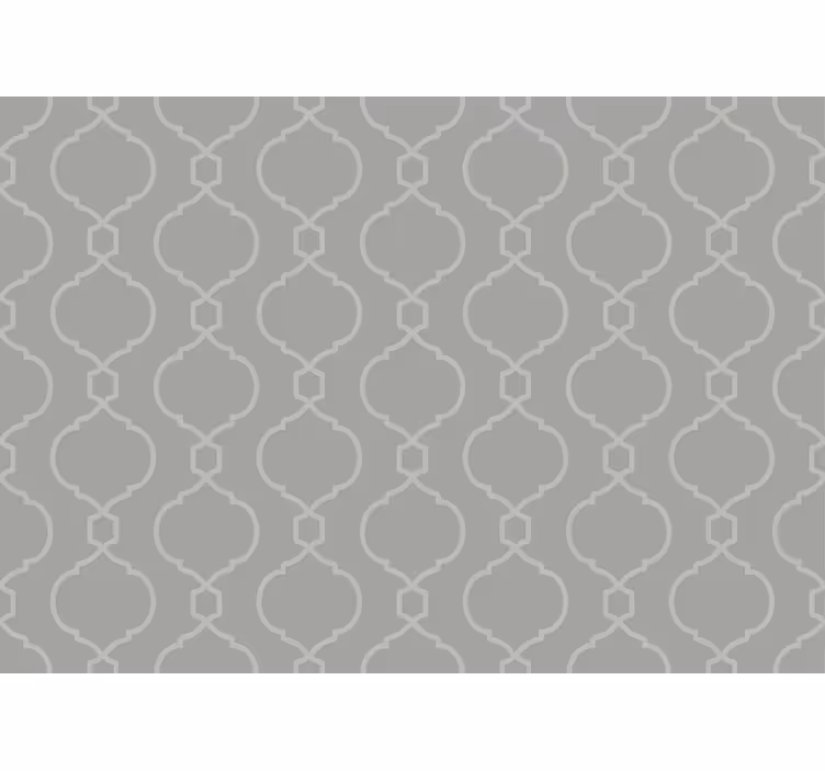 Sive zavjese s geometrijskim hamptons uzorkom - TenStickers
