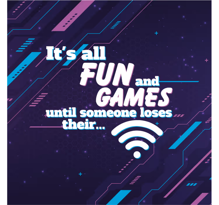 Rolo zavjese ured smiješni joke wifi - TenStickers