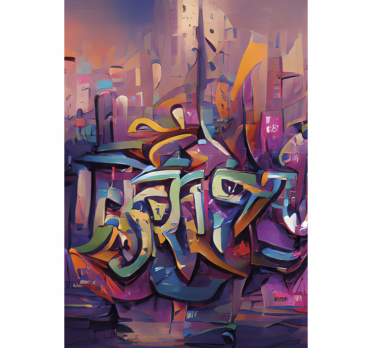 Rolo zavjese tinejdžerski u street art graffiti stilu - TenStickers