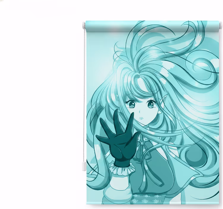Rolo zavjese tinejdžerski anime djevojka - TenStickers