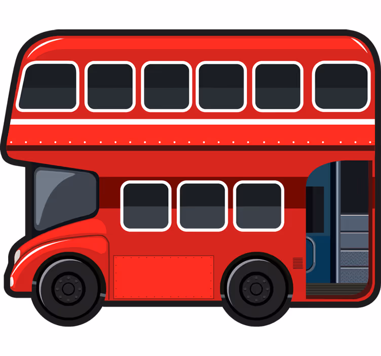 Rolo zavjese zabava london autobus - TenStickers