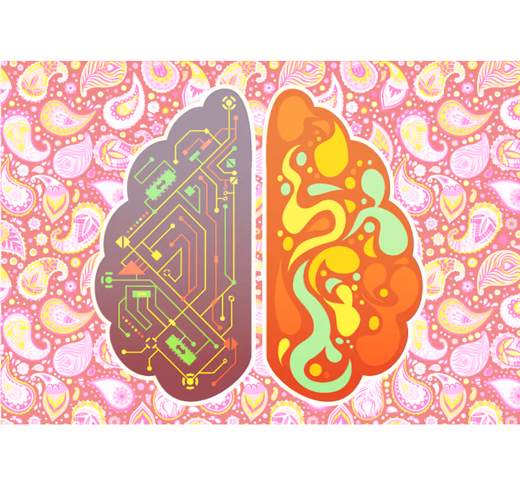 Rolo zavjese zen s uzorkom paisley - TenStickers