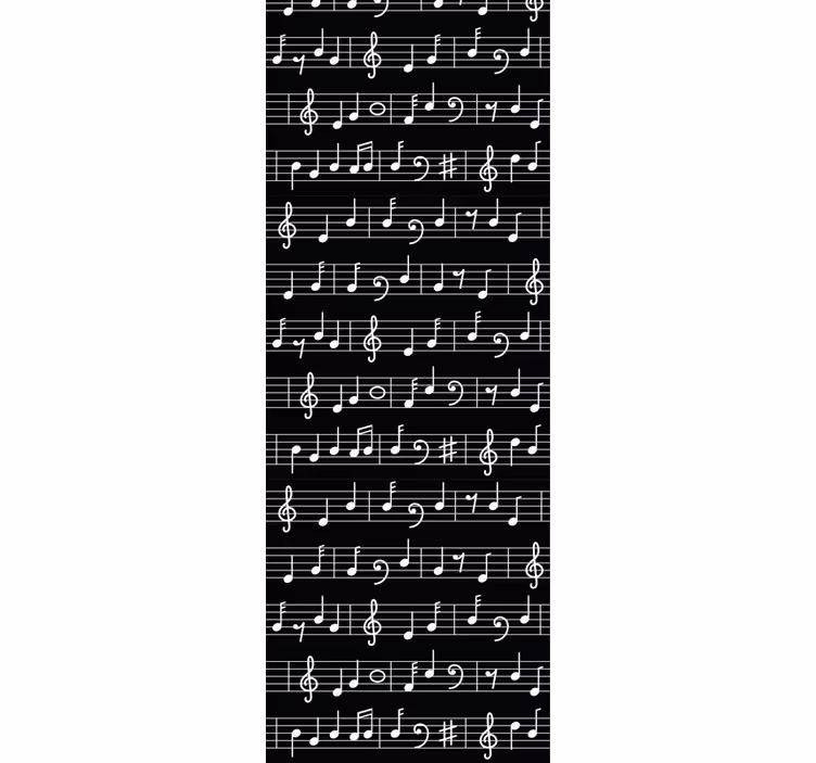 Rolo zavjese tinejdžerski muzikalne - TenStickers