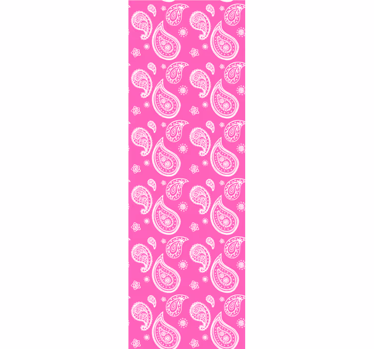 Rolo zavjese tinejdžerski intenzivna ružičasta paisley - TenStickers