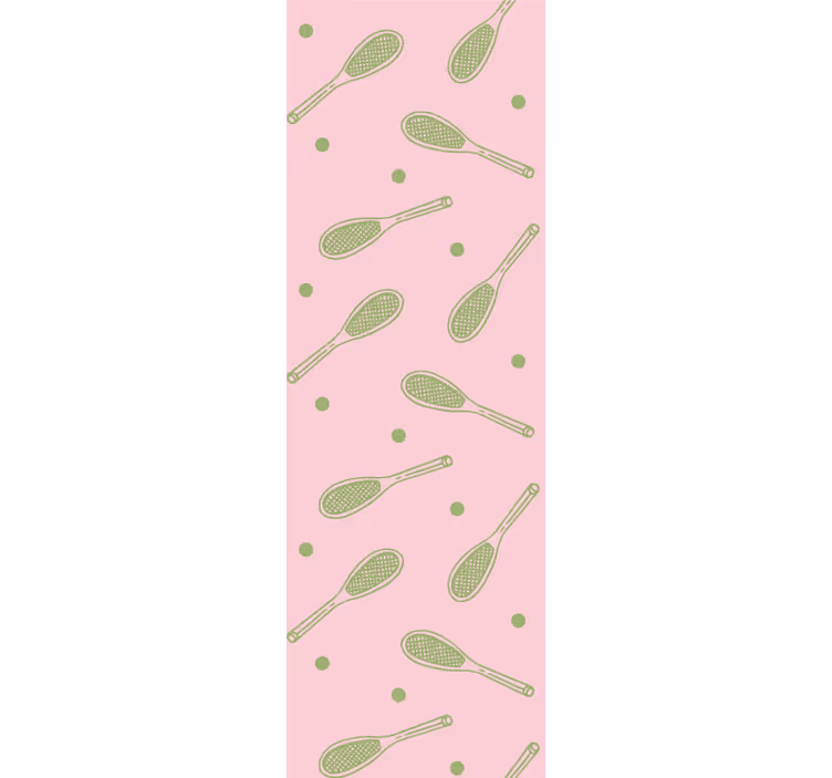 Rolo zavjese tinejdžerski s dizajnom teniskih reketa - TenStickers