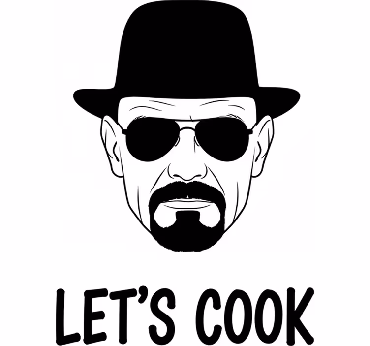 Rolo zavjese tv serija i film heisenberg kuhamo - TenStickers