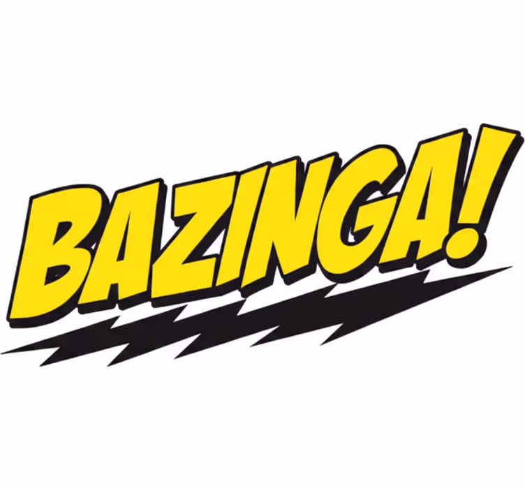 Rolo zavjese tv serija i film bazinga big bang - TenStickers