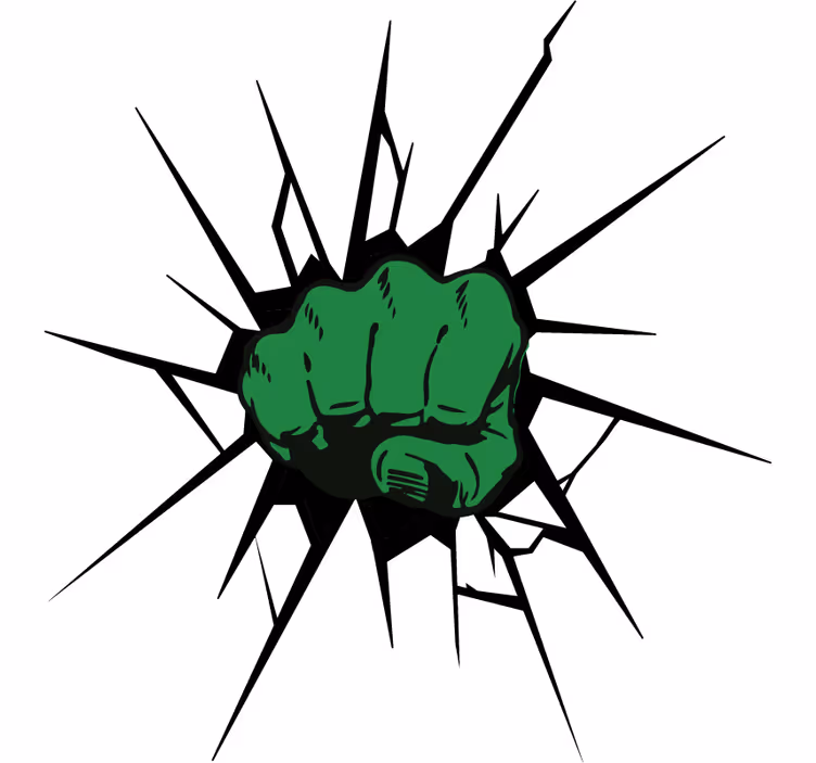 Rolo zavjese superheroji trampantojo hulk - TenStickers