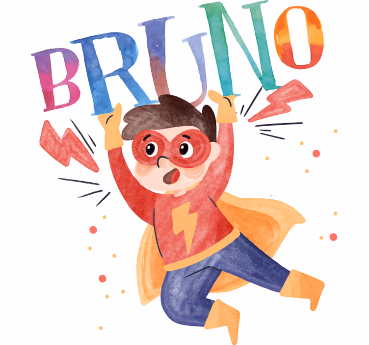 Rolo zavjese superheroji vodcolorni super dječak - TenStickers