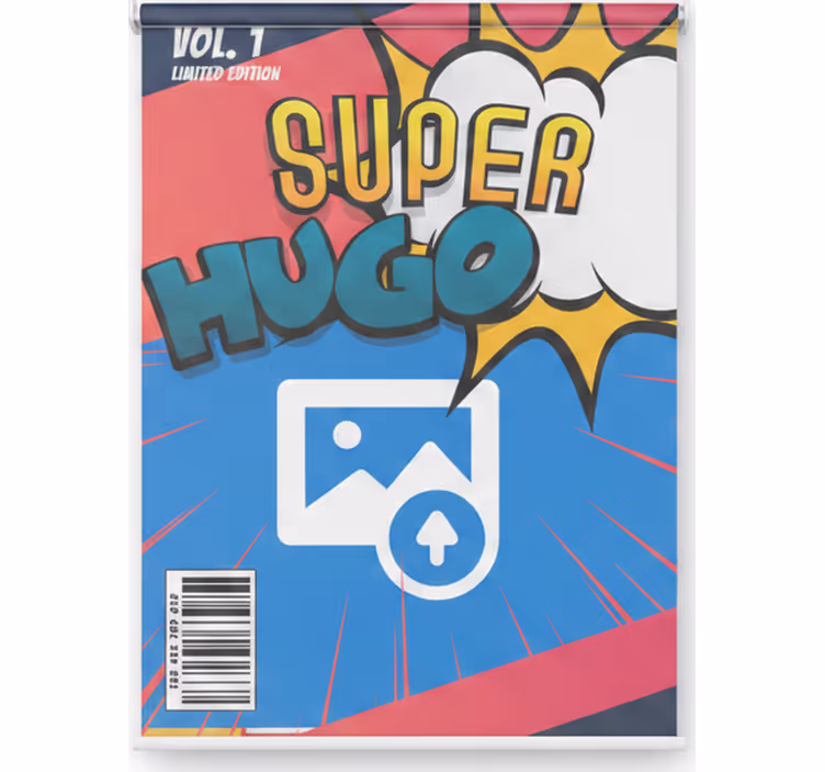 Rolo zavjese superheroji prilagođeni stripovi - TenStickers