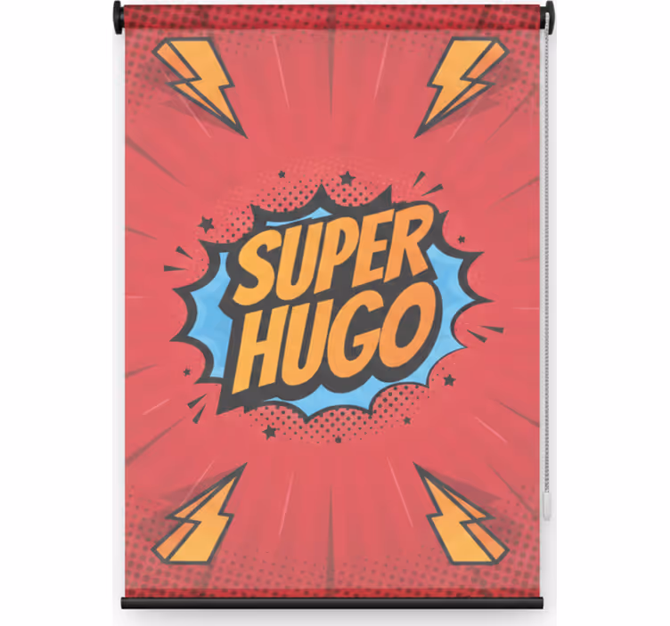 Rolo zavjese superheroji za male superheroje - TenStickers