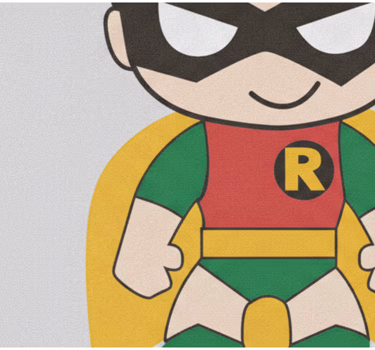 Rolo zavjese superheroji robin na brodu - TenStickers