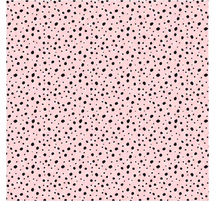 Rolo zavjese ružičasta s točkicama u boji blush - TenStickers