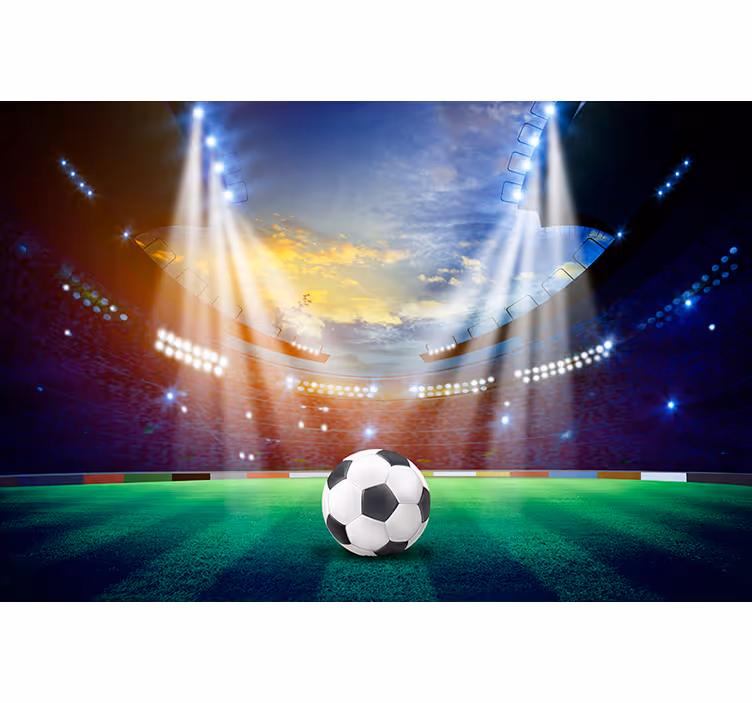 Nogometni stadion nogometni Rolo zavjese - TenStickers