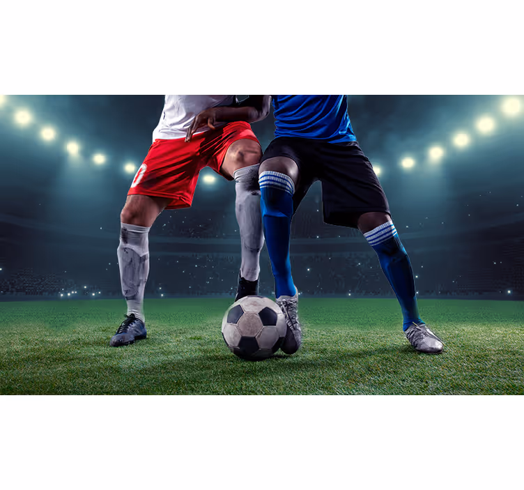 Lopta u stadionu nogomet Rolo zavjese - TenStickers