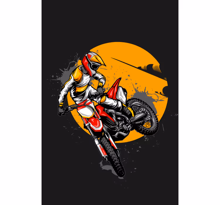 Moto zabava sport Rolo zavjese - TenStickers