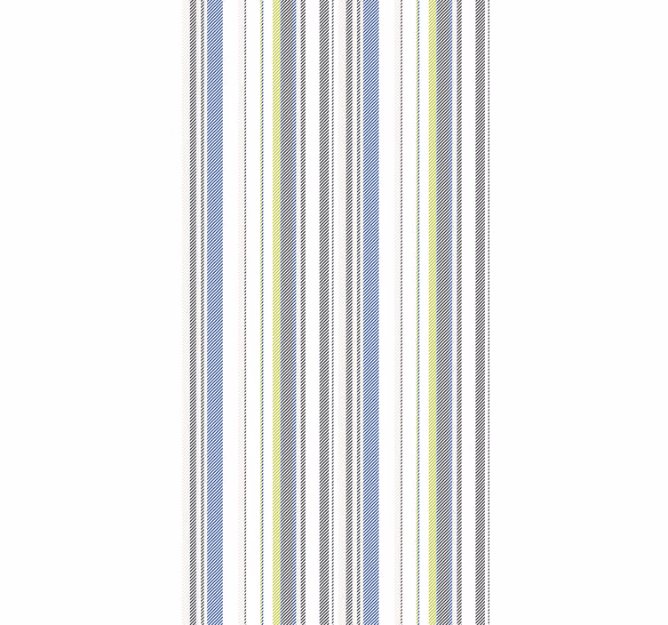 Rolo zavjese moderna prugasti prirodni uzorak - TenStickers