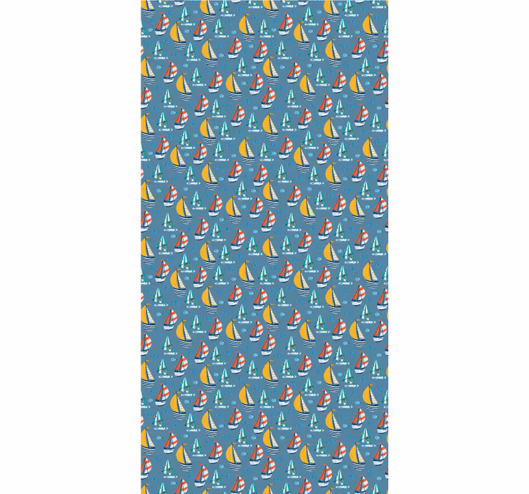 Rolo zavjese izvornik šareni jedrenjaci - TenStickers