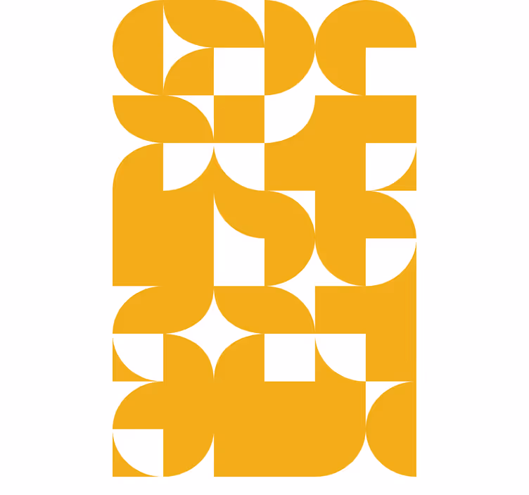 Rolo zavjese moderna apstraktne geometrijske forme - TenStickers