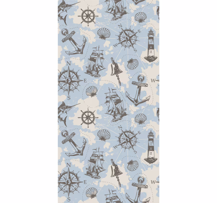 Ostale rolete obrazac pomorske avanture - TenStickers