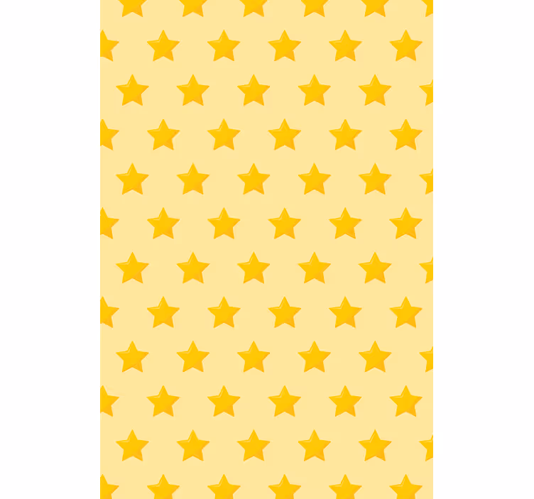 Rolo zavjese izvornik uzorak žute zvijezde - TenStickers