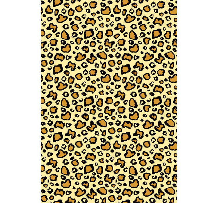 Rolo zavjese više životinja tema leopardovih pjega - TenStickers