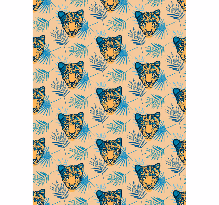Rolo zavjese životinje uzorak glave leoparda - TenStickers