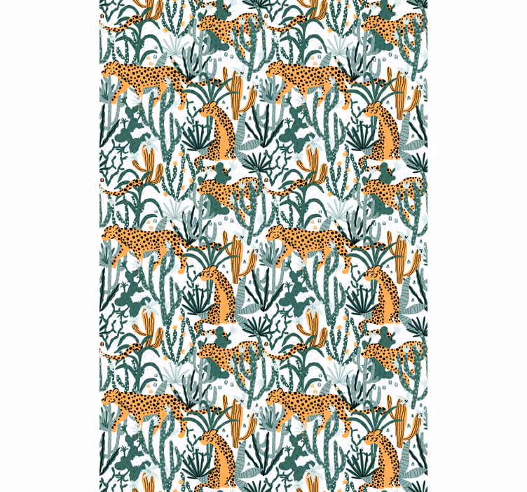 Rolo zavjese životinje safari flora fauna - TenStickers