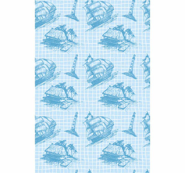 Ostale rolete nautički uzorak - TenStickers