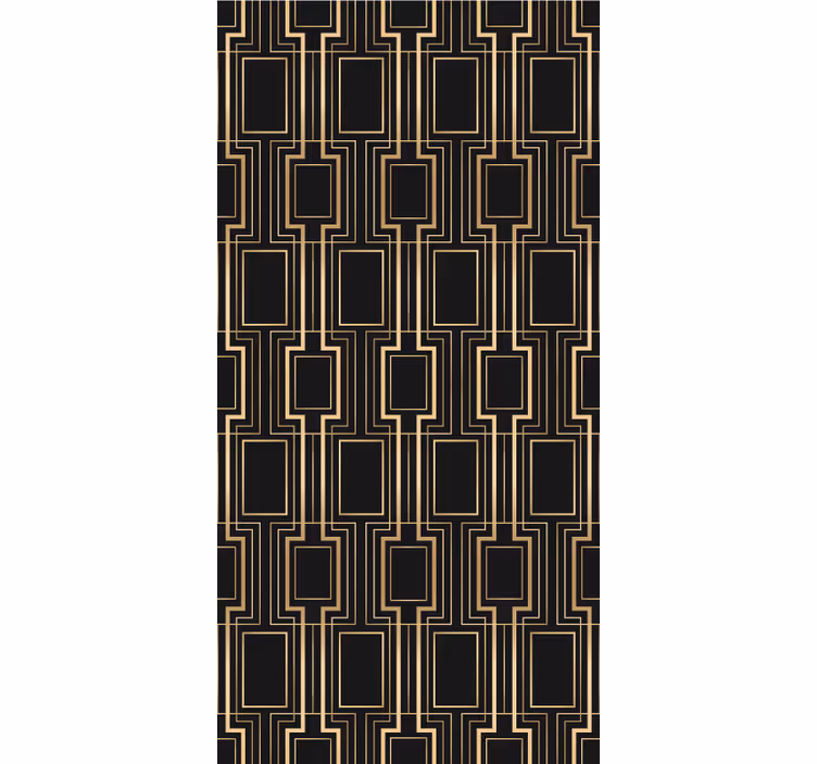 Rolo zavjese elegantan geometrijski linijski motiv - TenStickers