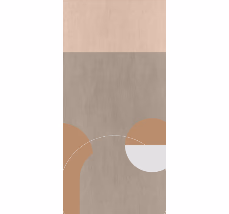 Rolo zavjese moderna geometrijske okrugle forme - TenStickers