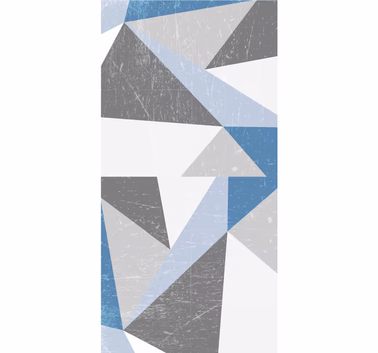 Rolo zavjese moderna geometrijski oblici umjetnost - TenStickers