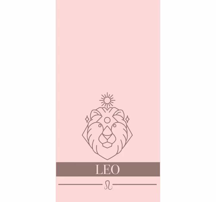 Rolo zavjese izvornik simbol zodijaka lav - TenStickers