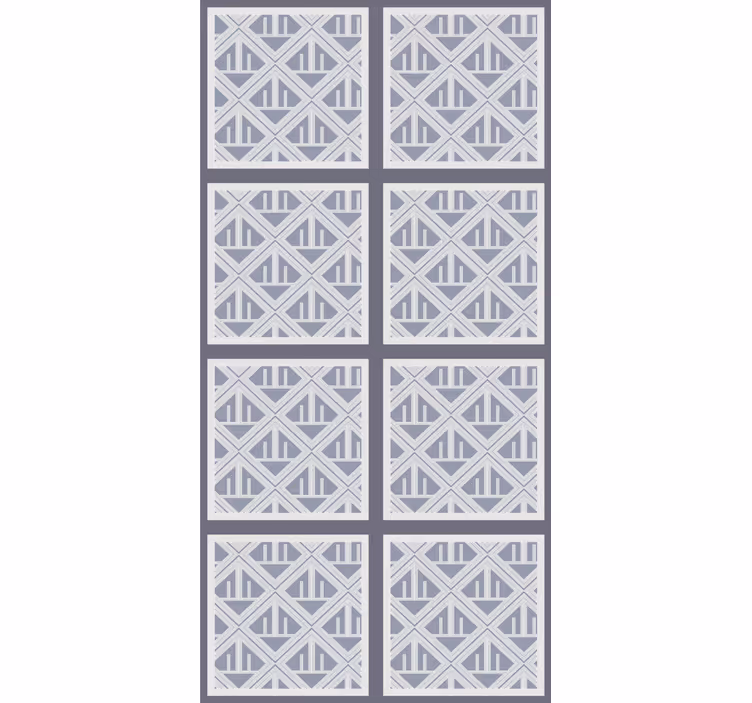 Rolo zavjese moderna dijelovi s geometrijskim uzorkom - TenStickers