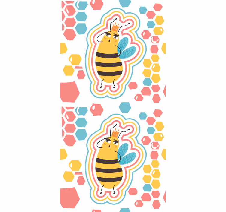Rolo zavjese životinje slatki lik pčelice - TenStickers
