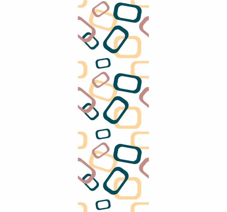 Apstraktne nepravilne forme nordic blind - TenStickers