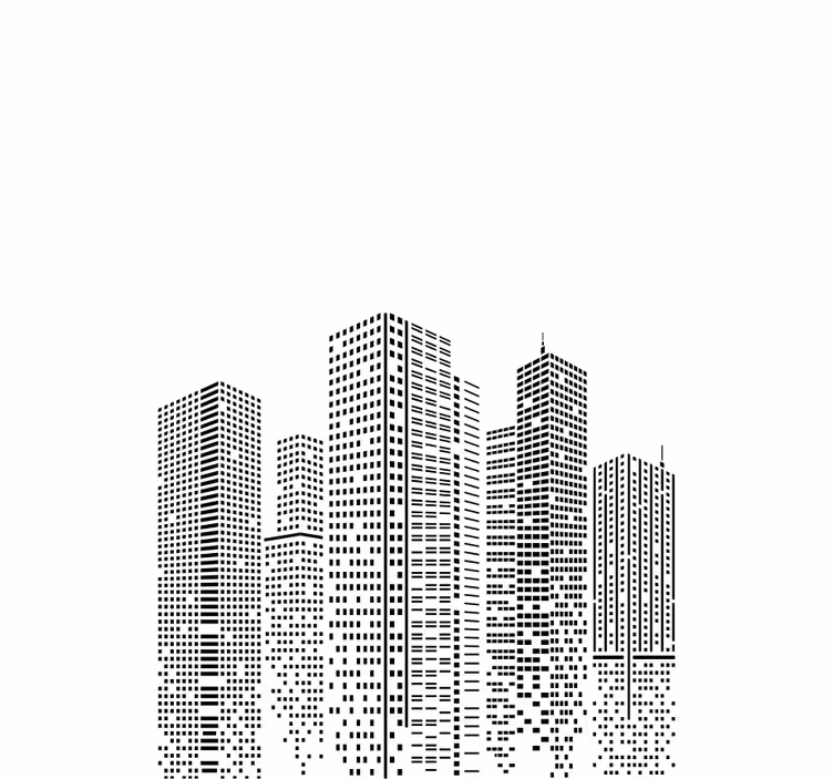 Skyline office original blind - TenStickers
