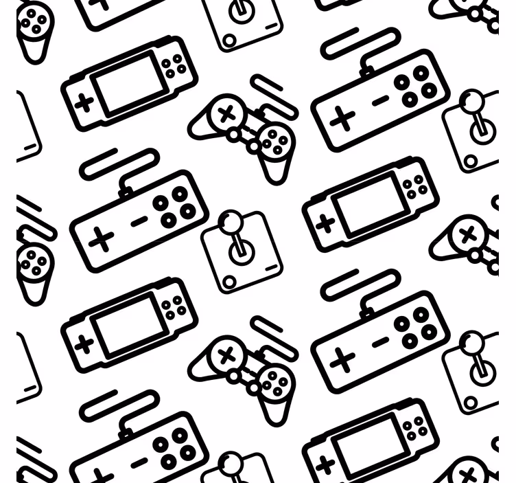 Rolo zavjese štreber minimalistički kontroleri - TenStickers