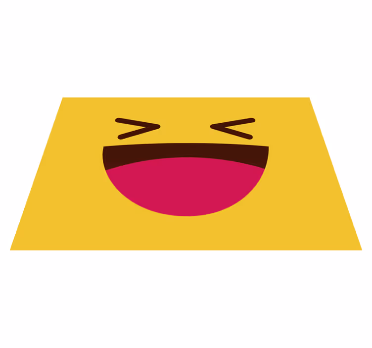 Moderni emoji koji se nasmijavaju suočavaju se s dječjim plakatim - TenStickers