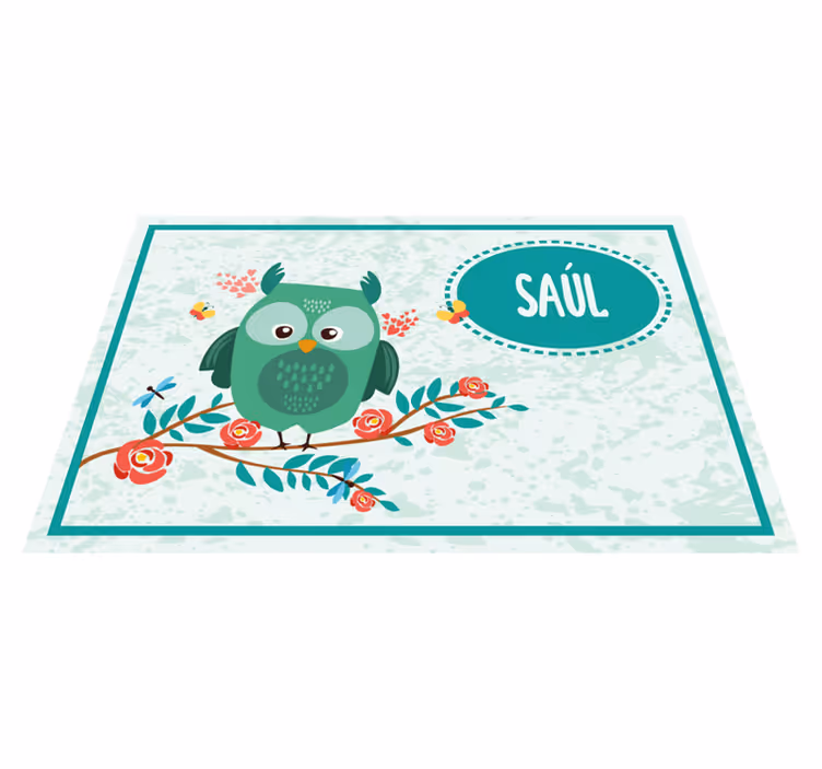 Sova prilagodljivi dječji placemati - TenStickers
