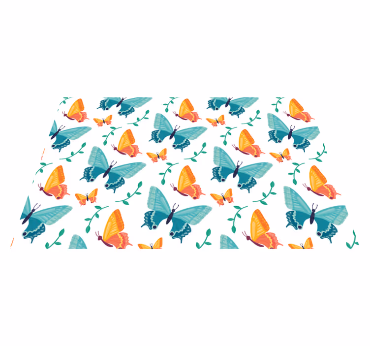 Dvobojni leptiri leptir posteljine - TenStickers