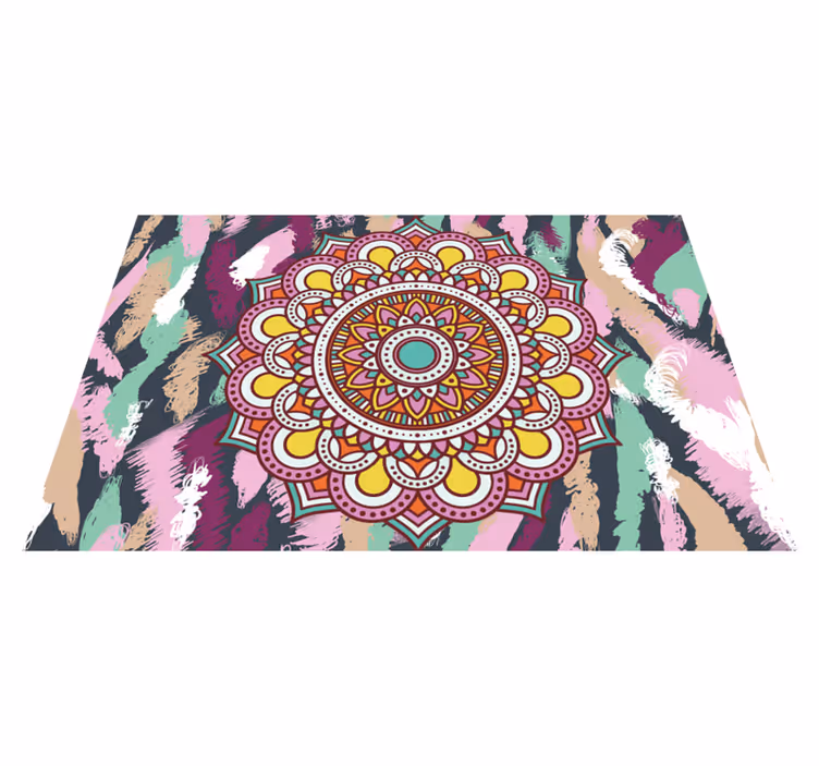 Višebojni mandala originalni podmetači - TenStickers